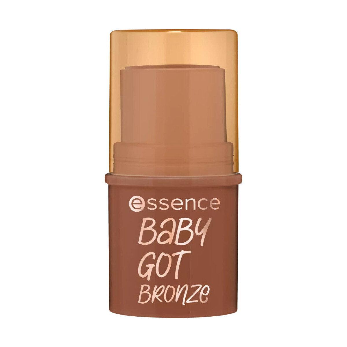 Essence  Baby Got Bronze Stick Bronzer - 40 Hazelnut hug  Hnědá