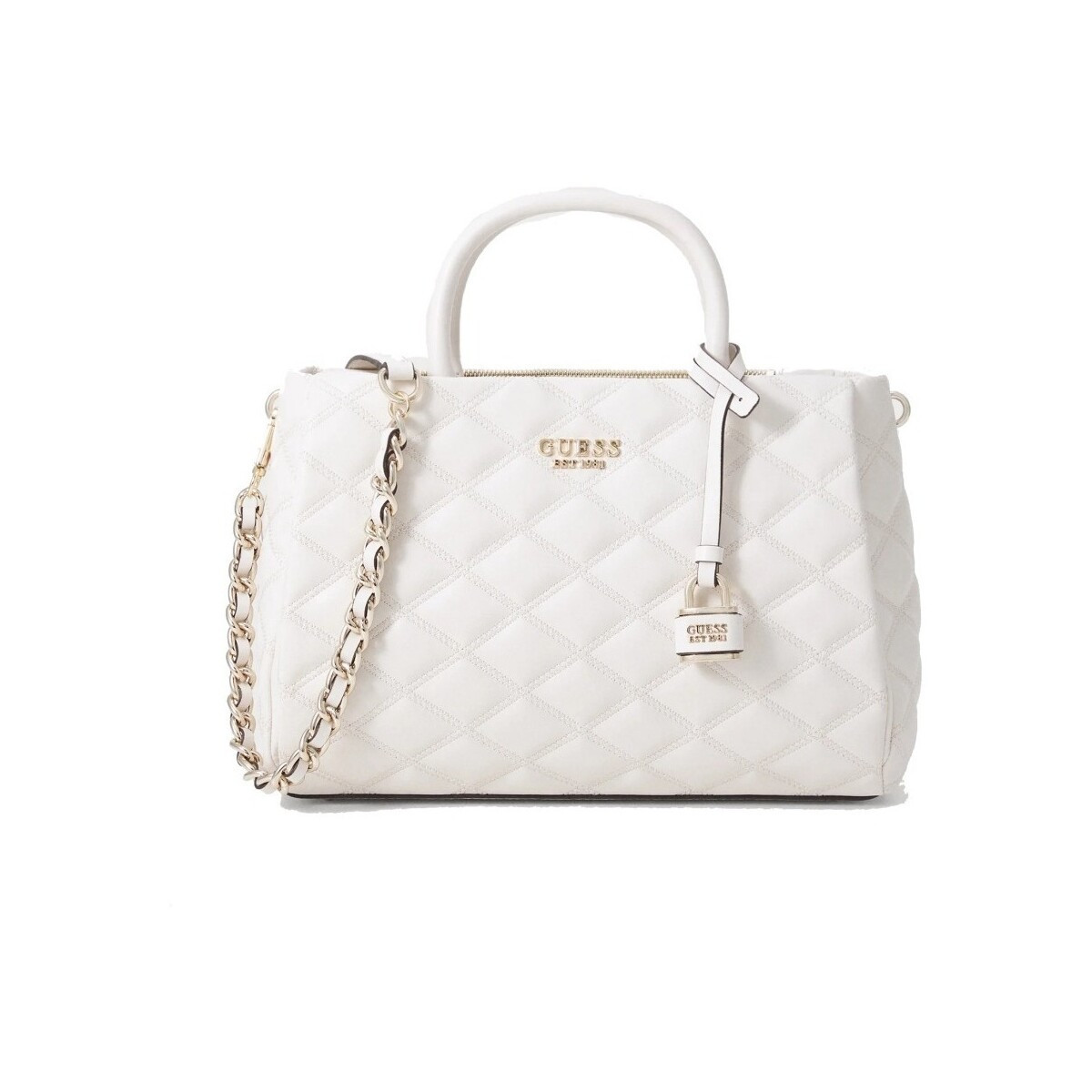 Guess  OFF TAMSIN SATCHEL  Bílá