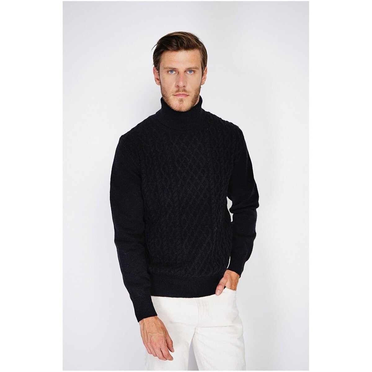 Le Cachemire Français  CF-79_NOIR  Černá