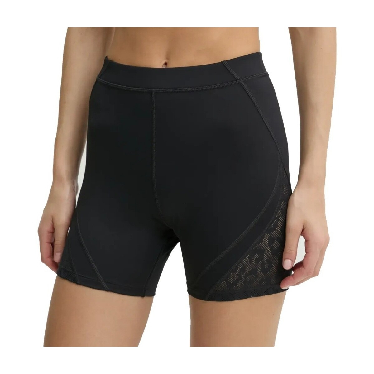 Reebok Sport  MESH HR BIKE SHORT  Černá