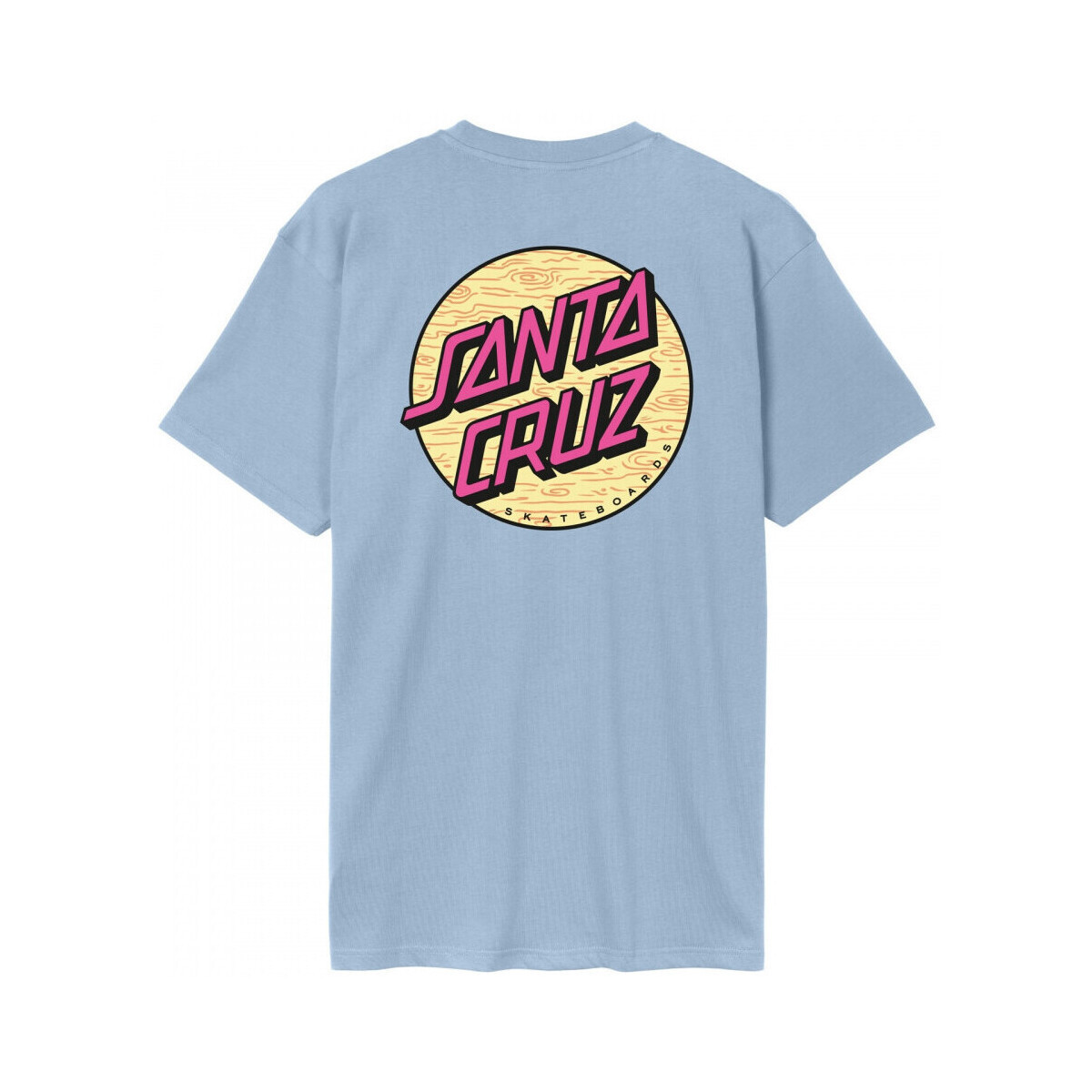 Santa Cruz  Wagon dot chest t-shirt  Modrá