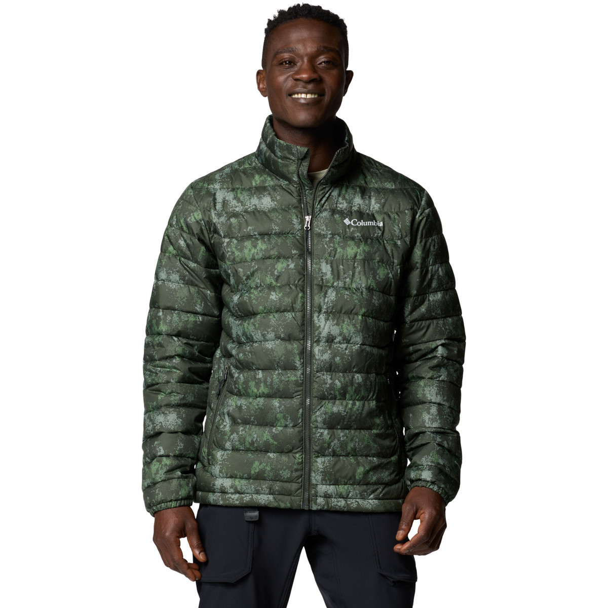 Columbia  Powder Lite II Printed Jacket  Zelená