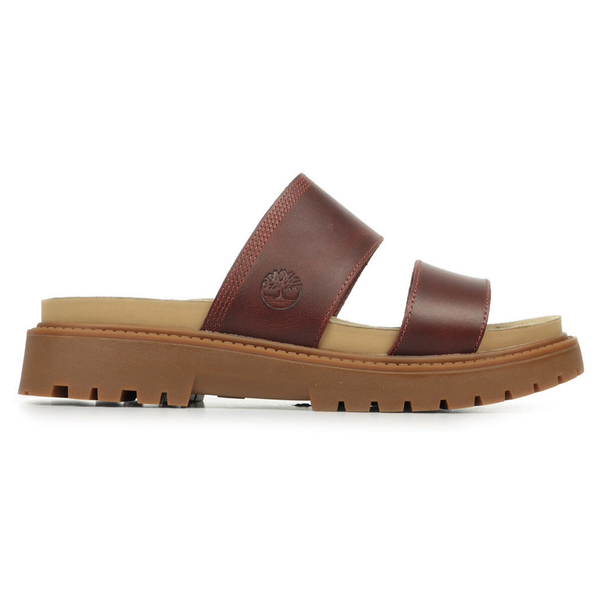 Timberland  CLAIREMONT WAY SLIDE SANDAL  Hnědá
