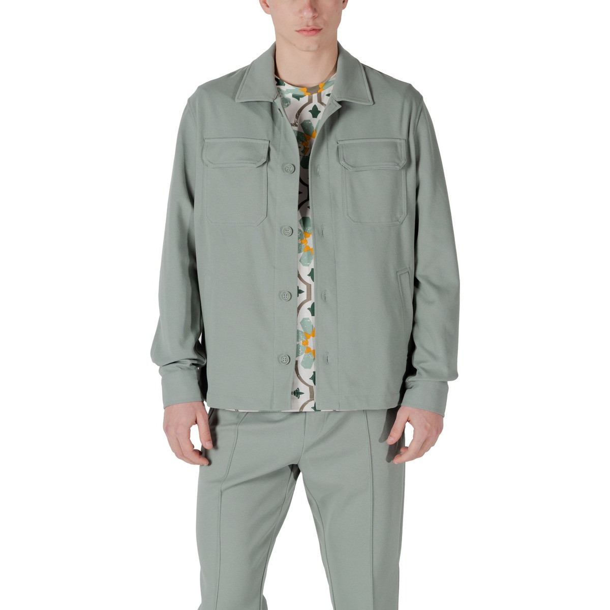 Antony Morato  HAMAR STRAIGHT FIT MMSL00746-FA150194  Zelená