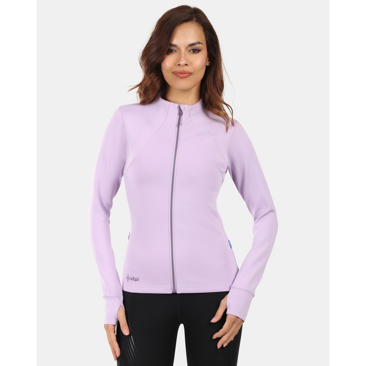 Kilpi  Dámská sportovní mikina bez kapuce  LAJEN-W  Fialová