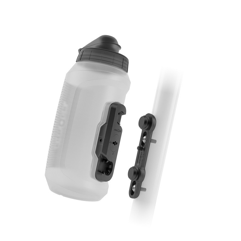 Láhev Fidlock BOTTLE TWIST SET 750ml - čirá + základna na rám