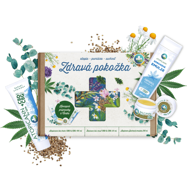 Dárkové balení ZDRAVÁ PLEŤ - Annabis