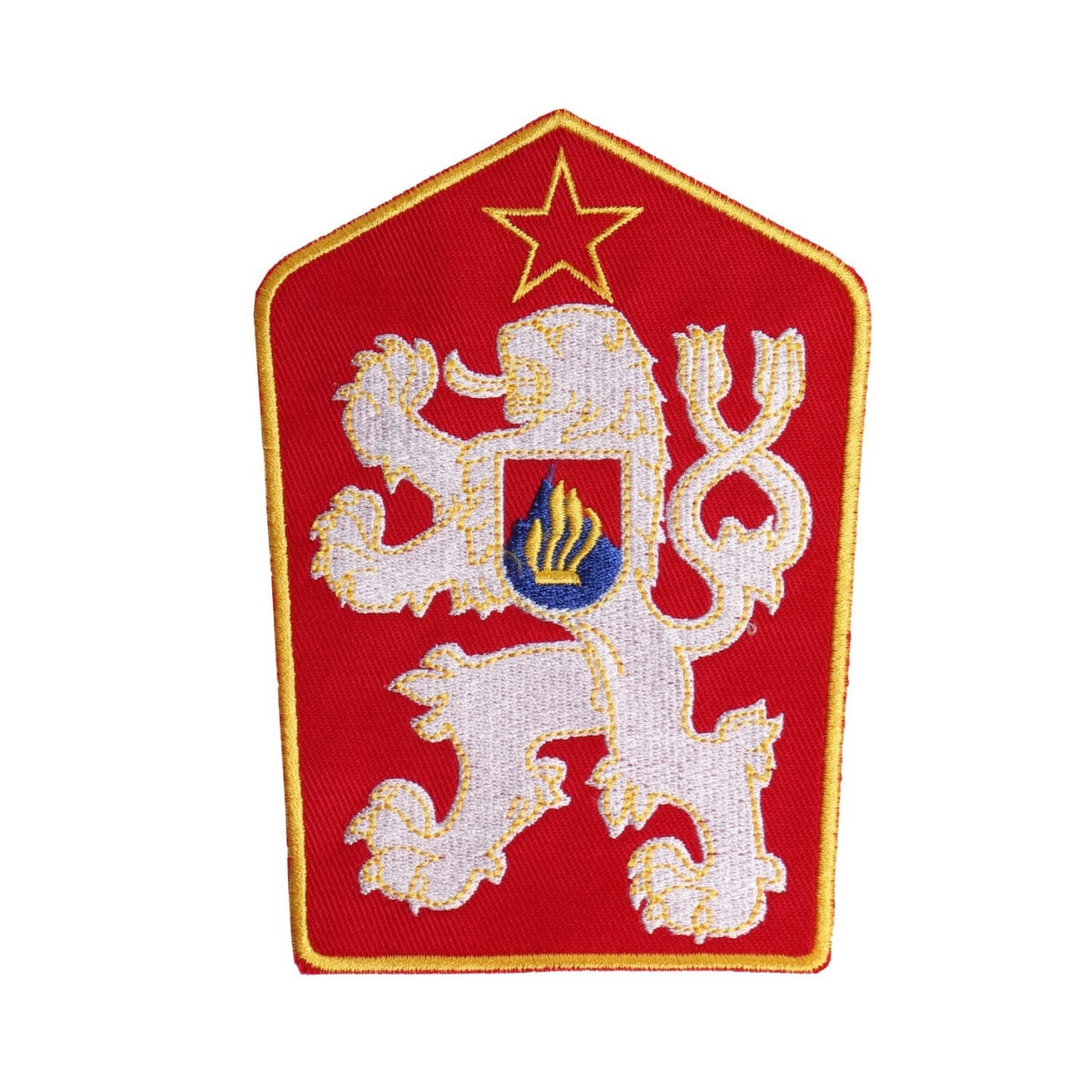Nášivka Československá ČSSR velká - červená