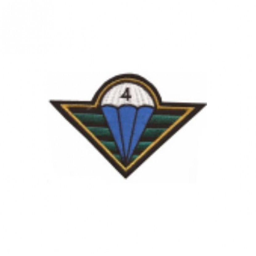 Nášivka 4. brigáda rychlého nasazení Žatec - barevná