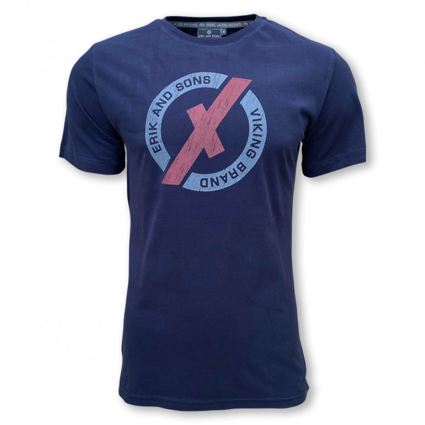 Triko Erik and Sons Kompass - tmavě šedé, XL