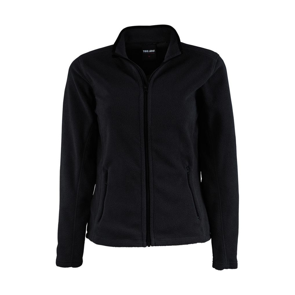 Dámská fleece mikina Tee Jays Active - černá, 3XL