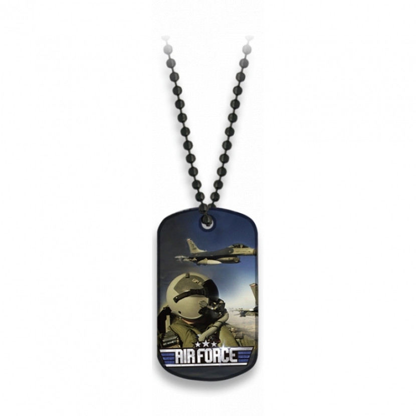 Známka Dog Tag Albainox AIR FORCE - barevná