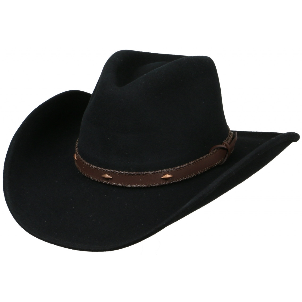 Klobouk vlněný Scippis Dixon - černý, XL