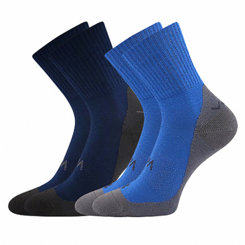 Ponožky dětské Voxx Barefootik Froté 2 páry (navy, modré), 25-29