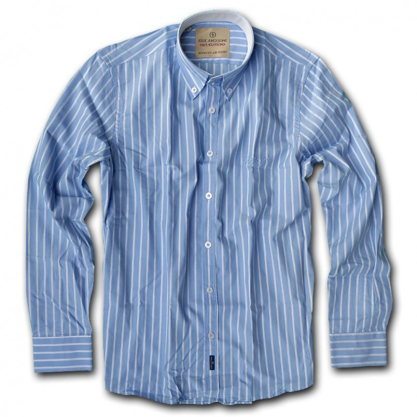 Košile pánská Erik and Sons Tromoe - modrá, XXL