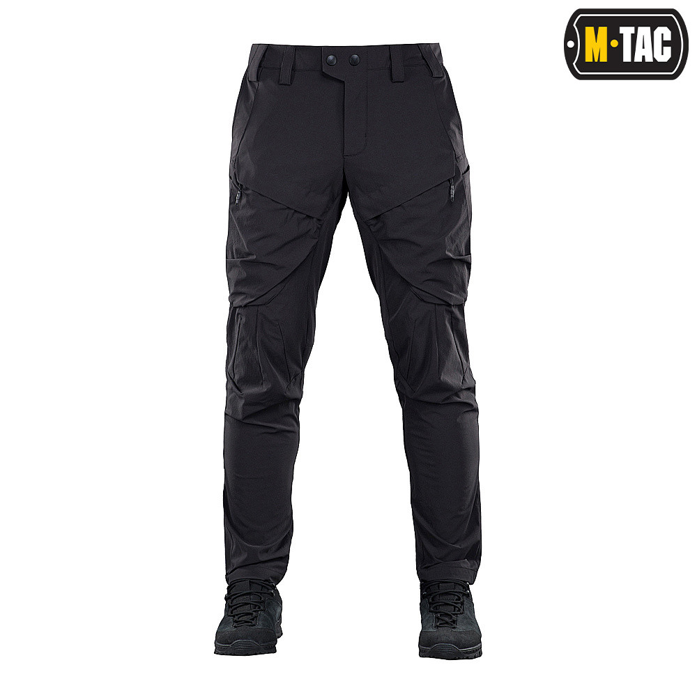 Kalhoty M-Tac Rubicon Flex - černé, 32/34