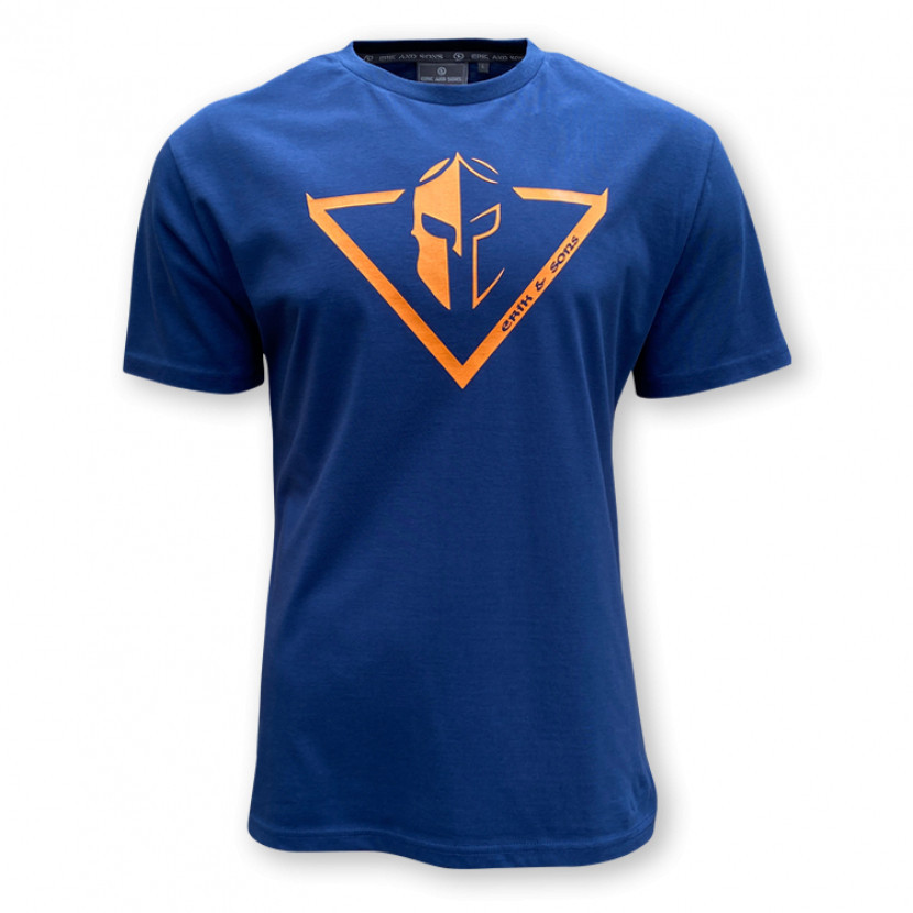 Triko Erik and Sons Rodal - navy-oranžové, L