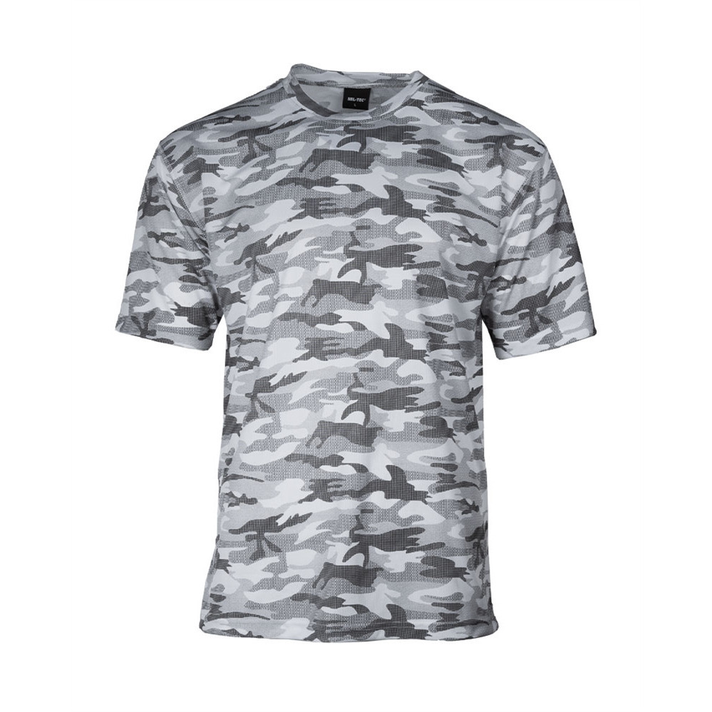 Síťované tričko s krátkým rukávem Mil-Tec Mesh - urban, XL