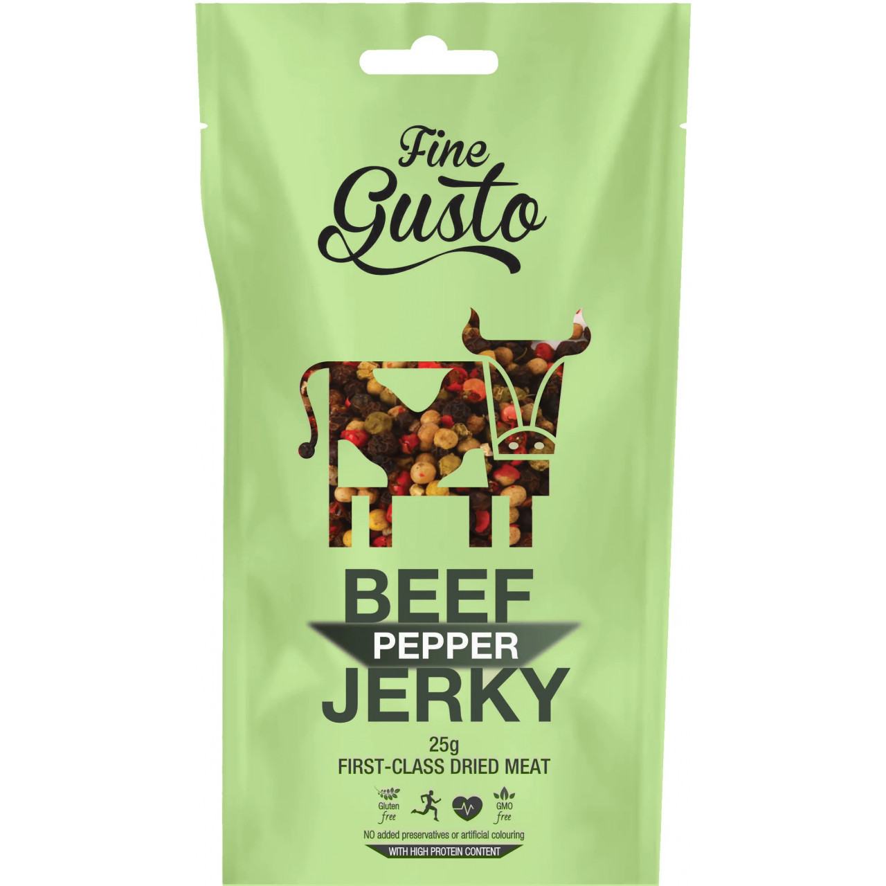 Jerky hovězí Fine Gusto Pepř 25g