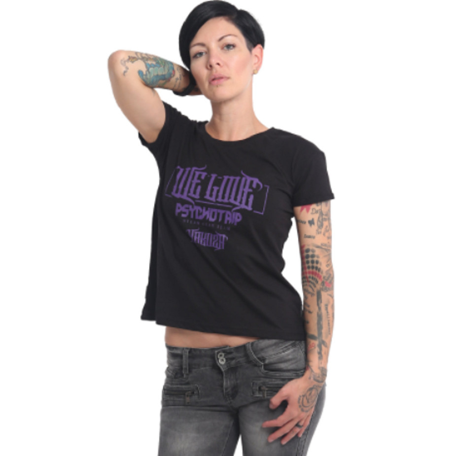 Triko dámské Yakuza We Love Box Fit - černé, XS