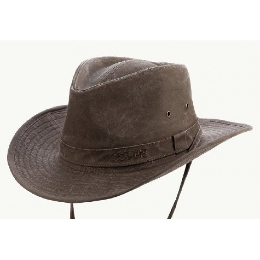 Klobouk Scippis Jackson - hnědý, S/M