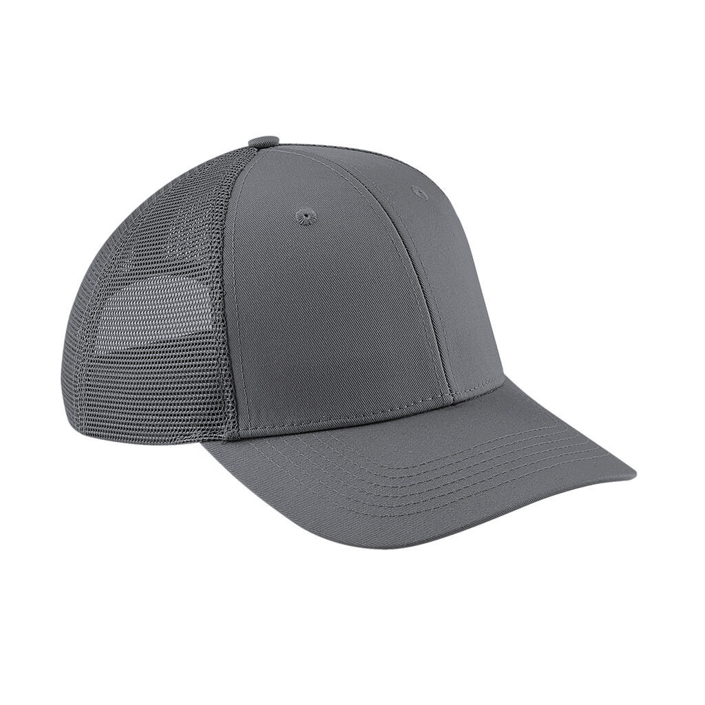 Kšiltovka Beechfield Urbanwear Trucker - šedá