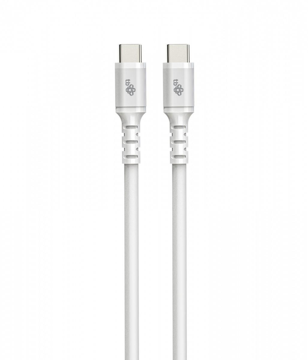 TB USB-C kabel bílý 60W 2m