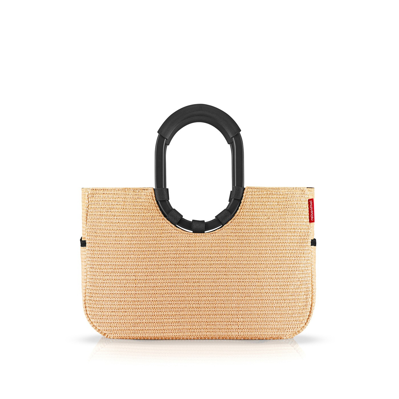 Nákupní taška Reisenthel Loopshopper M Frame Raffia black