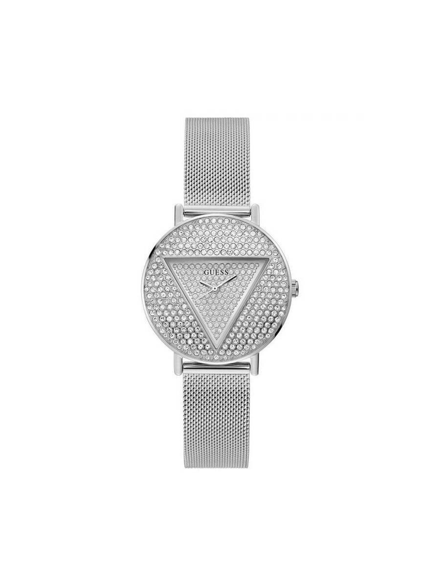 Guess dámské stříbrné hodinky - UNI (SIL) GW0477L1