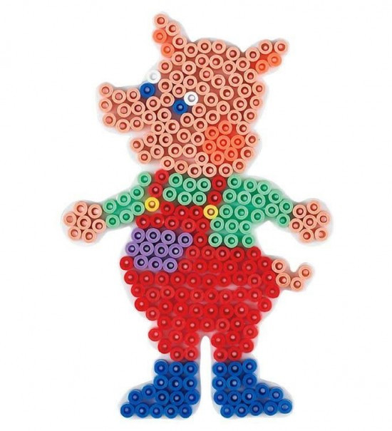 Hama Podložka k zažehlovacím korálkům MIDI - Prasátko - H318-48