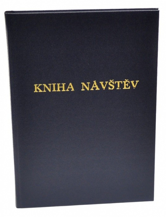 Hospa Kniha návštěv 100 listů - modrá