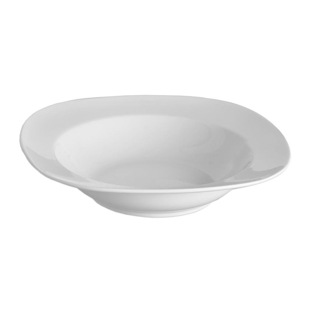Talíř hluboký, bílý - ORION