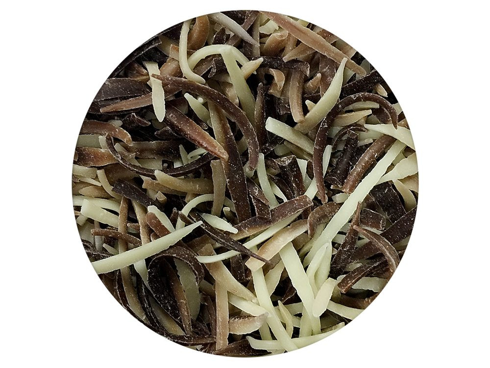 Čokoládové zdobení špagetky mramor - Tagliatelle marble 500 g -