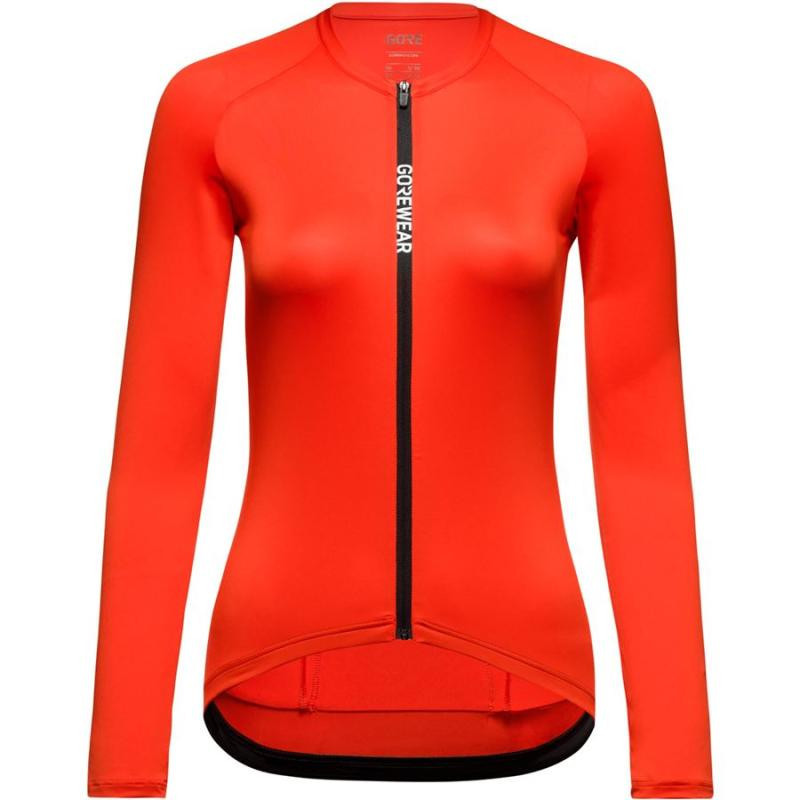 Gore Spinshift Long Sleeve Jersey Womens fireball