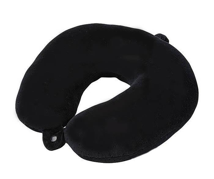 TravelSafe cestovní podhlavník Travel Pillow Fleece black