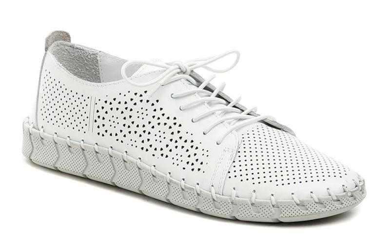 Wild 0647051 bílé dámské polobotky