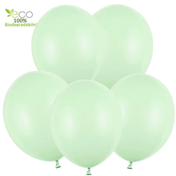 Balonky pistacie 5 ks 30 cm