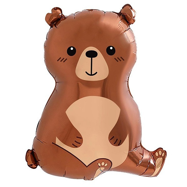 Fóliový balónek Medvídek 50x40 cm