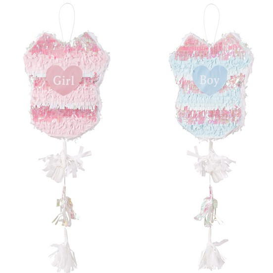 Piňata skládací Boy or Girl 30x35x8cm
