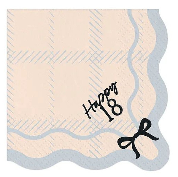 Ubrousky papírové Happy 18 33x33 cm 12 ks