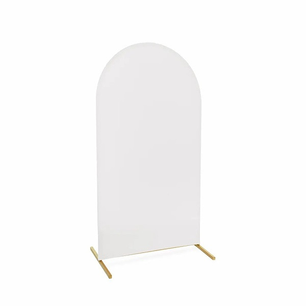 Potah na obloukový stojan bílý 150x80 cm