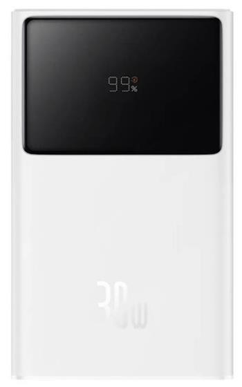 Powerbanka Baseus Star-Lord 10000mAh, 30W bílá