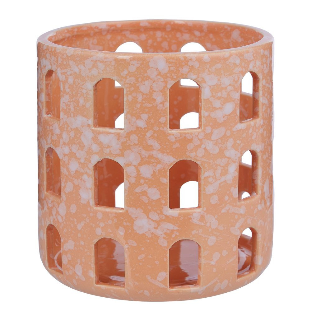 SUNDOWN Lucerna 13 cm - oranžová