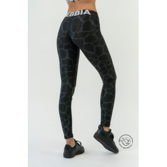 Nebbia NATURE-INSPIRED squat-proof dámské legíny - černé N543B