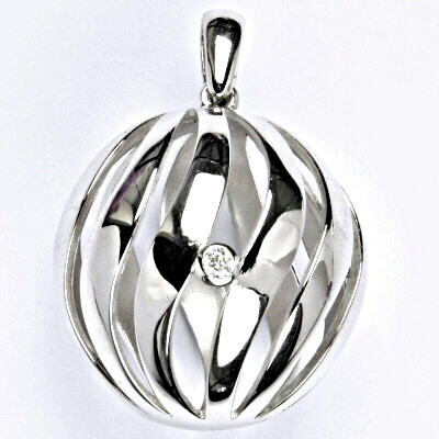 Stříbrný přívěšek s čirými zirkony , přívěšek ze stříbra, 9,58 g