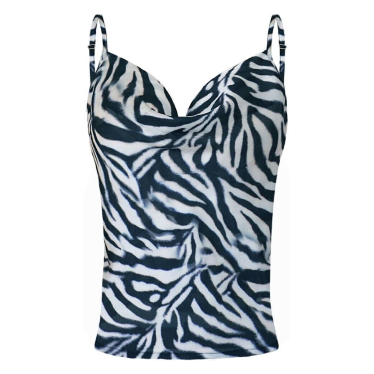 Wayfarer  Dámské tílko Castro bílo-černá  Černá