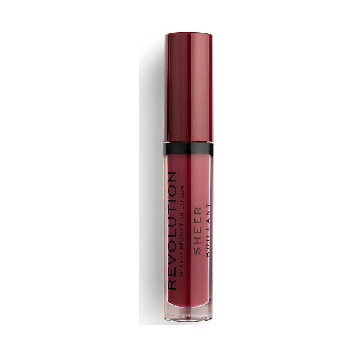 Makeup Revolution  Sheer Brilliant Lip Gloss - 147 Vampire  Hnědá