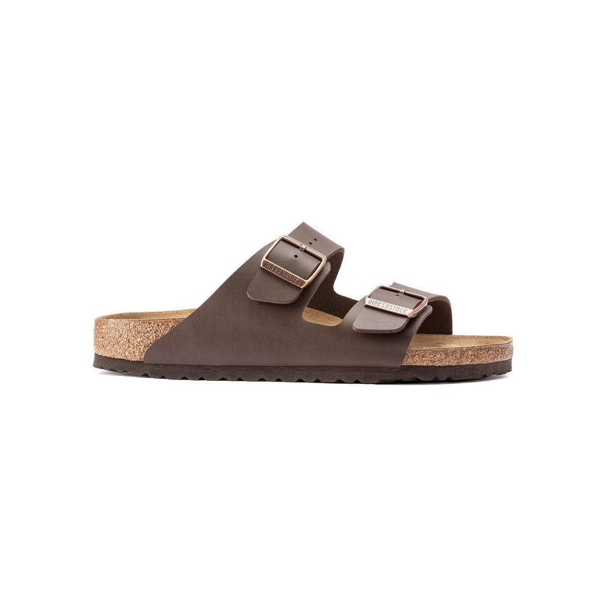 BIRKENSTOCK  Arizona Birko-Flor Narrow - Dark Brown  Hnědá