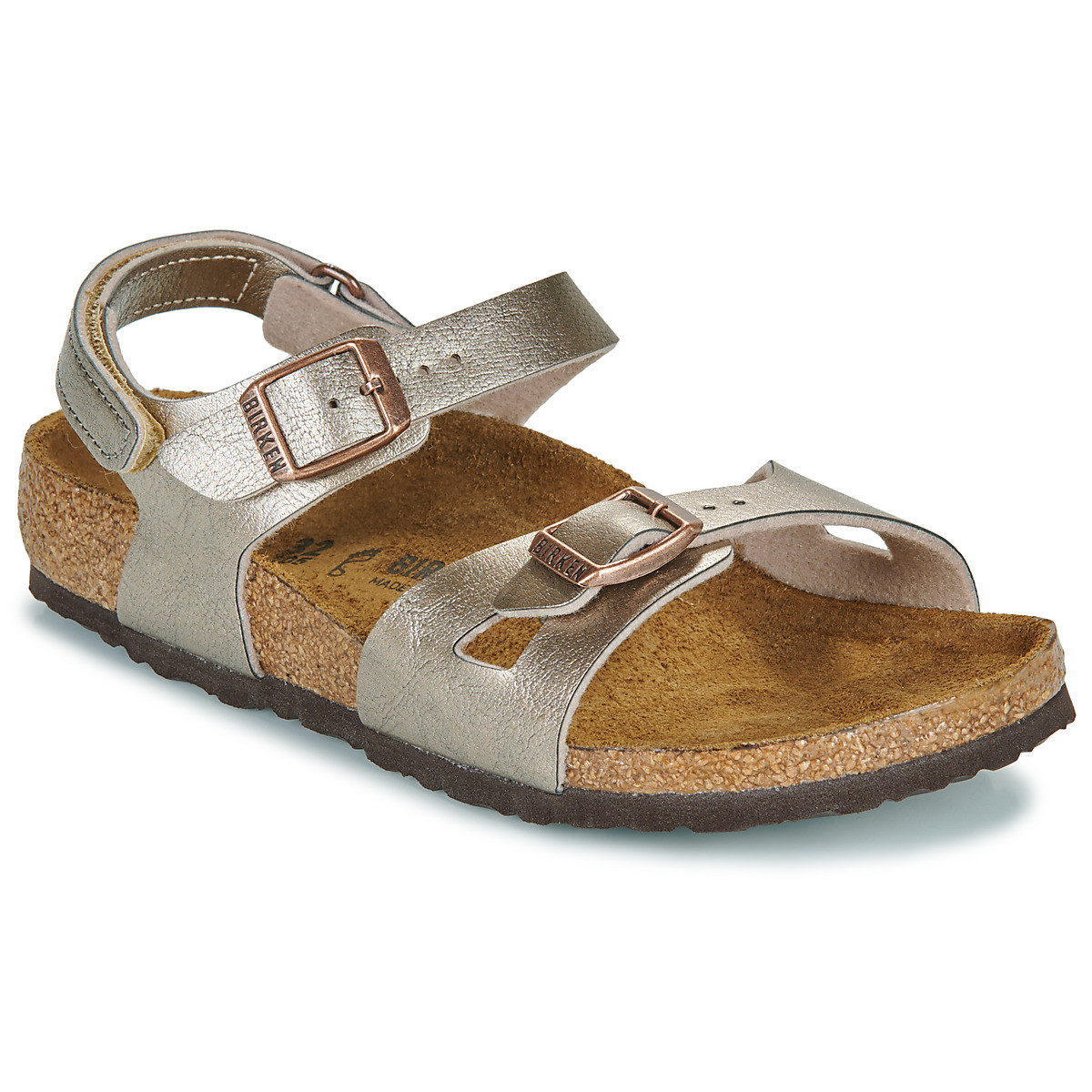 BIRKENSTOCK  Rio AS Kids BF Graceful Taupe  Béžová
