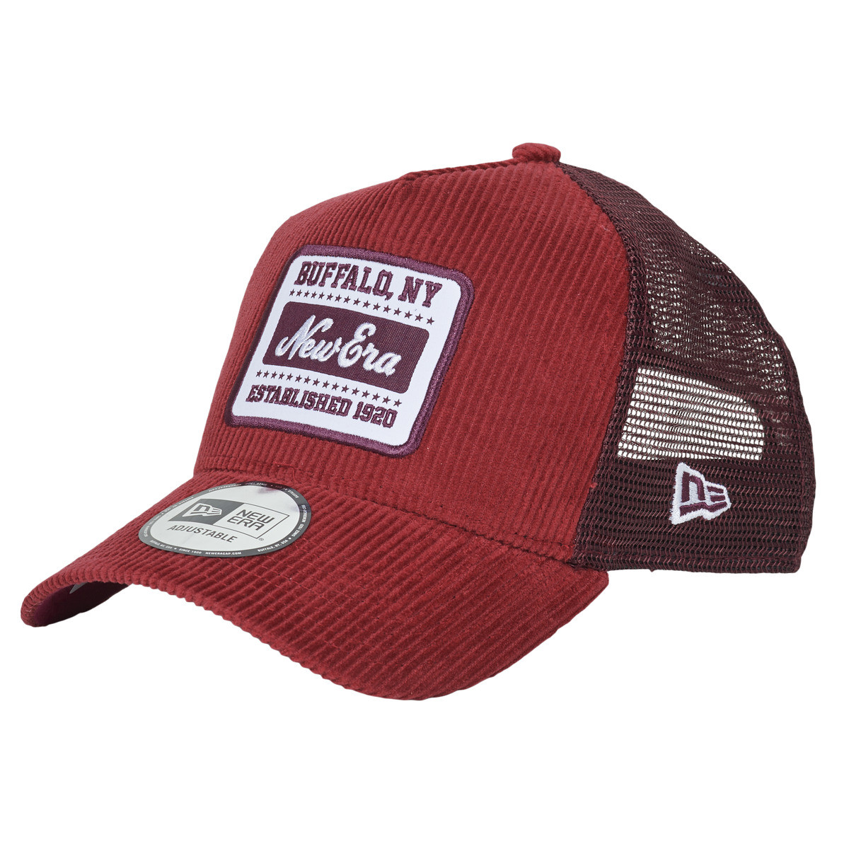 New-Era  NEW ERA CORD PATCH TRUCKER  Bordó